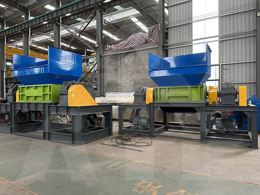 Doppelwellenglasflasche Hammer Metallschrott Schredder Brechmaschine 0,5T Gewicht