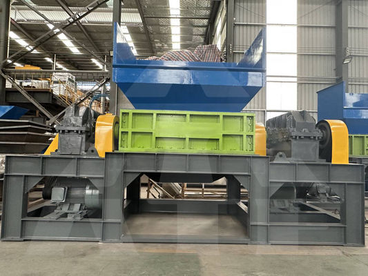 Schrottmetall-Plastikholzglasschredder für die Abfallrecycling in verschiedenen Industriezweigen
