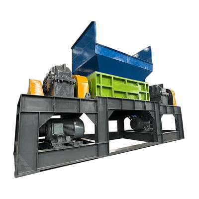 PS Kunststoff-Doppelwellen-Design Metallschrott Glasflaschen-Schreddermaschine