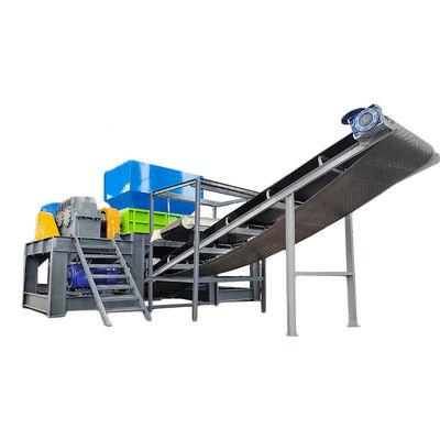 Metallschredder mit großer Kapazität für das Recycling von Kunststoffklumpen in Produktionsanlagen