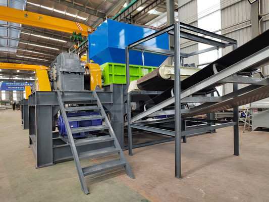 200-2200 mm Eingangsgröße Automatischer Schrottmetall-Kunststoff-Schredder für den Recyclingprozess