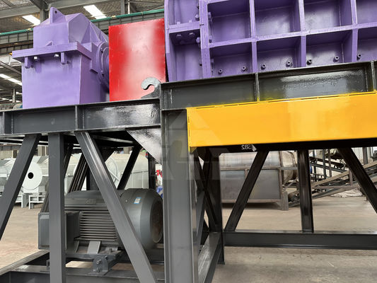 2000 Karton-Haus-Schredder für Kunststoffflaschen für Aluminiumdosen und Metallschrott