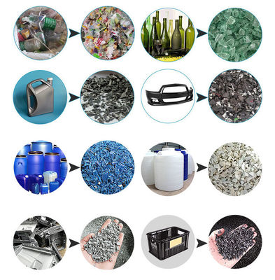 Kompaktes Schrottmetall Gummi Kupfer Doppelschacht Recycling Kunststoff Schredder Maschine 2000m