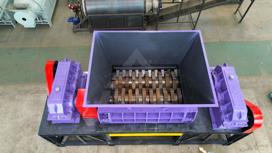17000 kg/h Kapazität 2000 Aluminiumdosen Gummi-Stahl-Kunststoff-Schredder zum Recycling von Metall