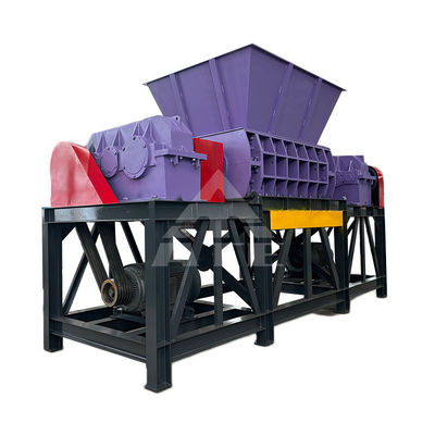 Kompakte Zwei-Welle Typ 2000 Schrott Metall Festplatte Kunststoff Karton Shredder Karton Shredder Maschine