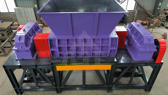 Kompakte Zwei-Welle Typ 2000 Schrott Metall Festplatte Kunststoff Karton Shredder Karton Shredder Maschine