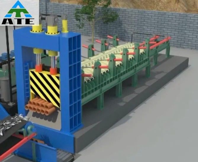 Schwermetall-Gantry-Schereisen Schneidmaschine mit 76 kW Leistung und 400T Schere Kraft