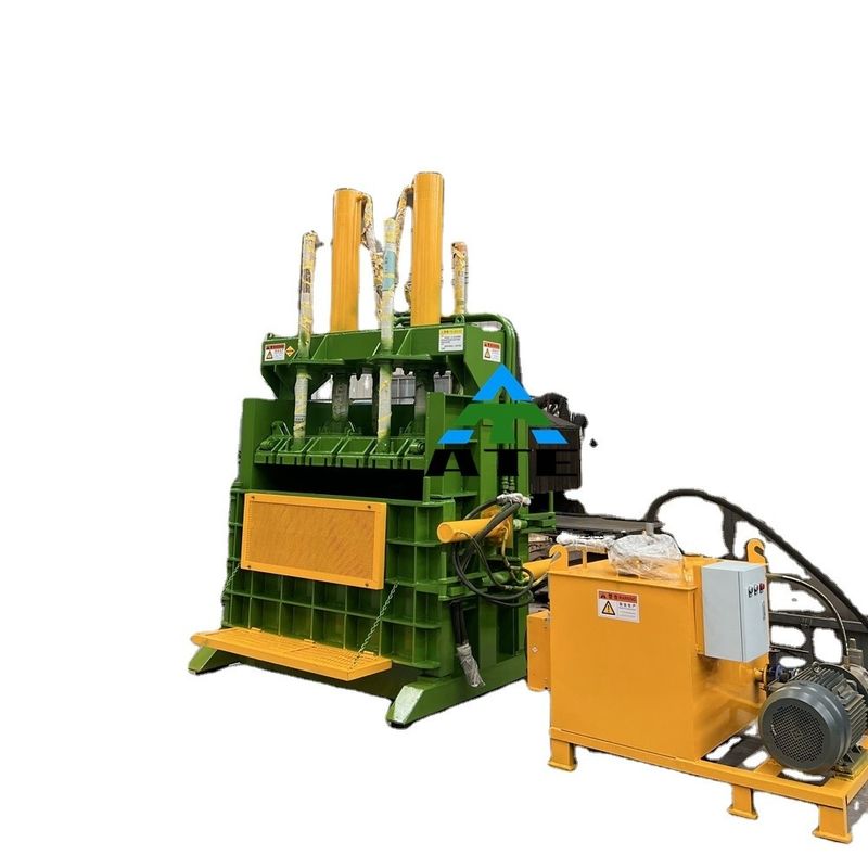10 - 120 T Hydraulischer Vertikaler Verdichter Metallschrott Baling Press Balermaschine für Papierabfälle aus Pappe