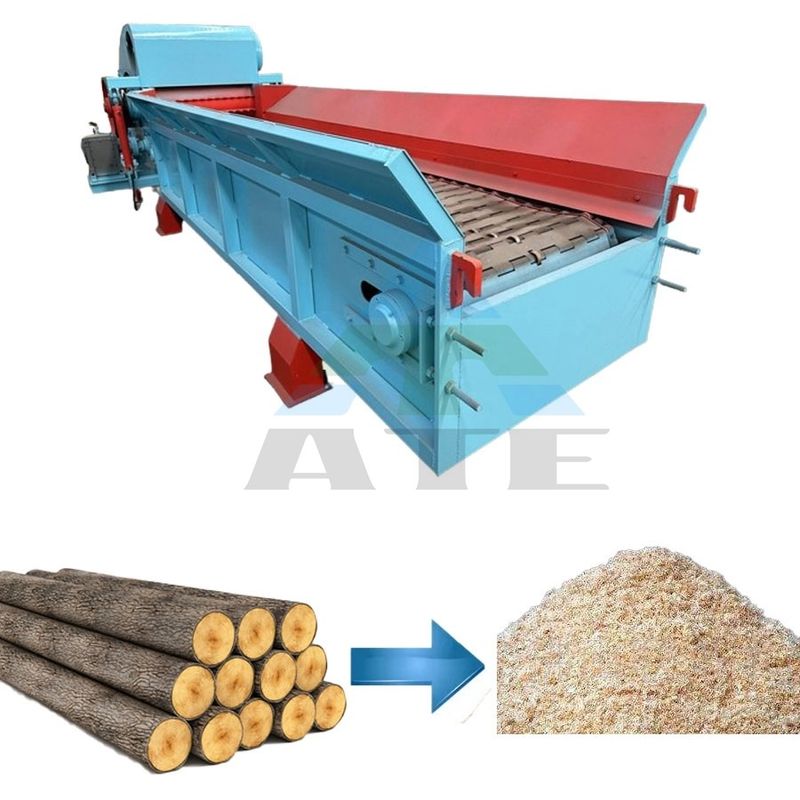 Anpasste Input Größe Holz Sägemaschine für Holzbaumzweige Bretter Schiefer Bambus