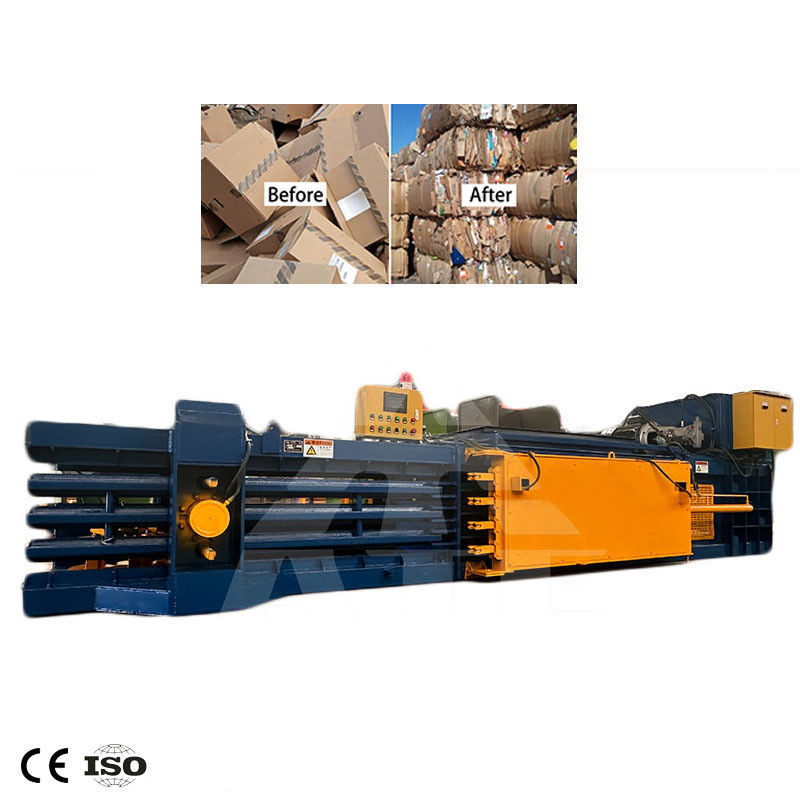 Energiebergbau Horizontale automatische Ballenmaschine zum Recycling von Plastikflaschen