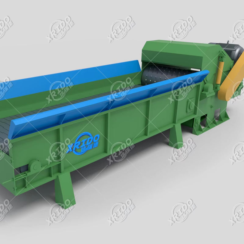 Baustoffwerkstätten Doppelschacht-Schredder-Maschine zum Brechen und Schleifen von Holz
