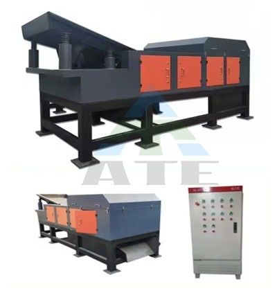 Abfallrecycling-Sortiermaschine mit automatischer Magnet- und Eddy-Stromtrennung
