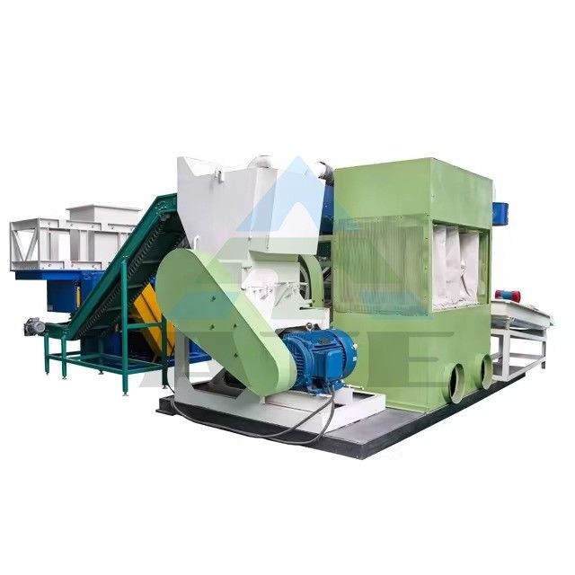 600-Modell Kupferdrahtgranulator Maschine Recyclinglösung für Elektroleitungsabfälle