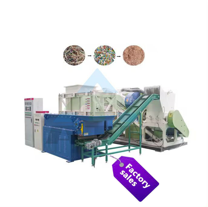 Schrottkabelgranulator für die Trennung und Sortierung von Kunststoffen zu erschwinglichen Preisen