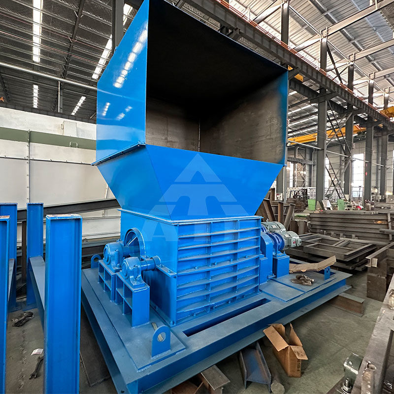 60-90% Taschenbruchrate Haushaltsmüllbeutel Klumpenbrecher mit anpassbarer 380V Spannung
