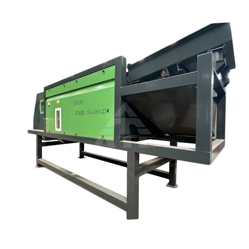 98-99% Abtrennungsrate Plastik- und Metallsortiermaschine mit Eddy-Strom-Separator