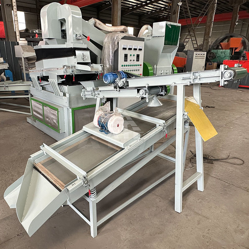 Kupferkabelgranulator und Drahtstreifen für Schrottkabeldraht Recycling Top-Wahl