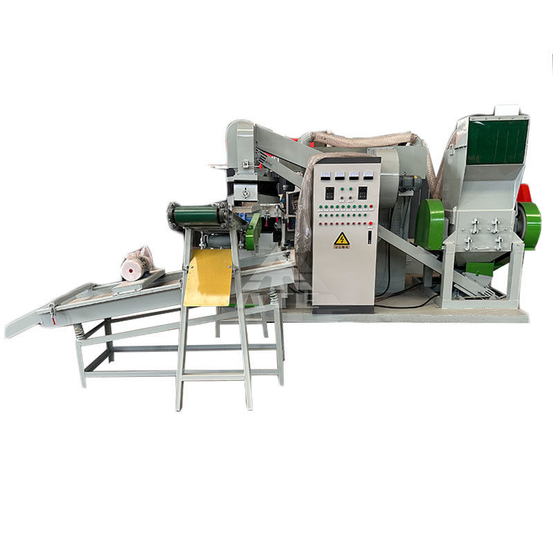 Recyclingmaschine für Kupferreis Kupferdrahtschneideseparator in Fertigungsanlagen