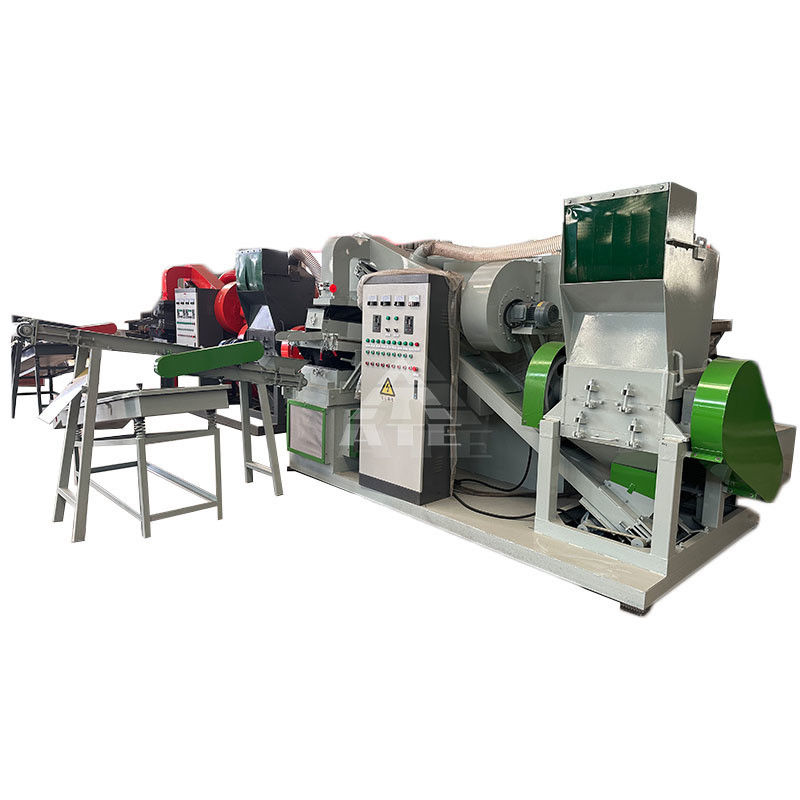 300-500 kg/h Kapazität Kupferdrahtrecyclingmaschine für automatischen Kabelgranulator
