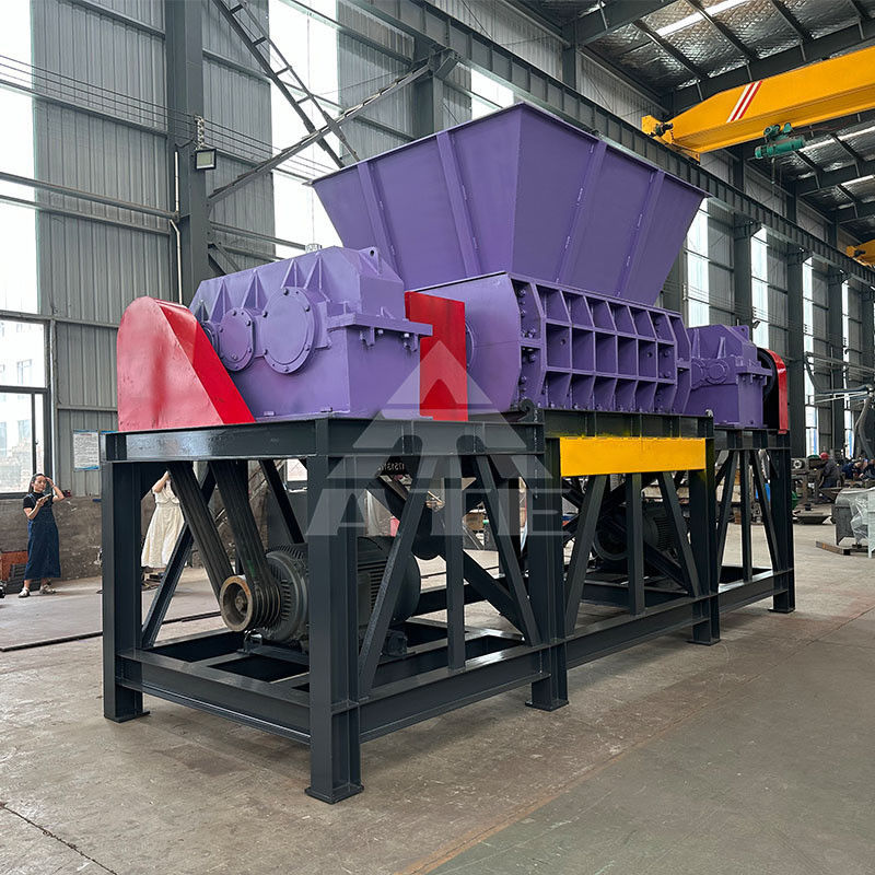 Multifunktionale 2000 Aluminium Dosen Metallschrott Küchenmüll Kunststoff Karton Wellenschredder